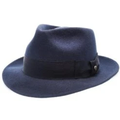 Compass - Walrus Hat Diamond Crown Wool Felt Fedora Hat -Hat Shop walrus hats fedora compass walrus hat diamond crown wool felt fedora hat hat 16524559810700