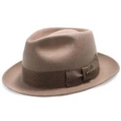 Compass - Walrus Hat Diamond Crown Wool Felt Fedora Hat -Hat Shop walrus hats fedora compass walrus hat diamond crown wool felt fedora hat hat 16524559941772