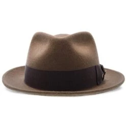 Compass - Walrus Hat Diamond Crown Wool Felt Fedora Hat -Hat Shop walrus hats fedora compass walrus hat diamond crown wool felt fedora hat hat 16524560367756