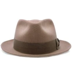 Compass - Walrus Hat Diamond Crown Wool Felt Fedora Hat -Hat Shop walrus hats fedora compass walrus hat diamond crown wool felt fedora hat hat 16524560400524