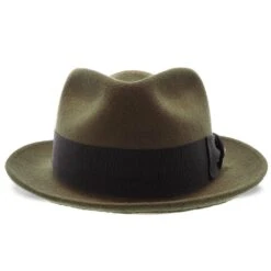 Compass - Walrus Hat Diamond Crown Wool Felt Fedora Hat -Hat Shop walrus hats fedora compass walrus hat diamond crown wool felt fedora hat hat 16524560498828