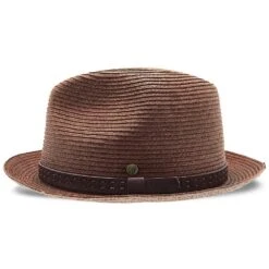 Driftwood - Walrus Hats Brown Paper Braid Straw Fedora Hat -Hat Shop walrus hats fedora driftwood walrus hats brown paper braid straw fedora hat hat 16524519768204
