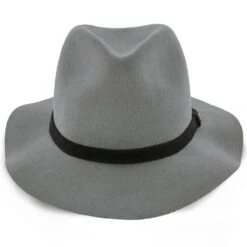 Endeavour - Walrus Hats Grey Wool Felt Fedora Hat - H7007 -Hat Shop walrus hats fedora endeavour walrus hats grey wool felt fedora hat h7007 hat 16524401344652