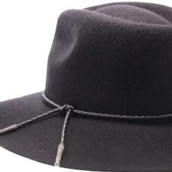 Monterey - Walrus Hats Light Brown Wool Felt Wide Brim Fedora Hat - H7010 -Hat Shop walrus hats fedora monterey walrus hats light brown wool felt wide brim fedora hat h7010 hat 16524407275660
