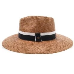 South Beach - Walrus Hats Natural Raffia Straw Fedora Hat 25 South Beach - Walrus Hats Natural Raffia Straw Fedora Hat -Hat Shop walrus hats fedora walrus hats natural raffia straw fedora hat w black white band hat 16700233744524