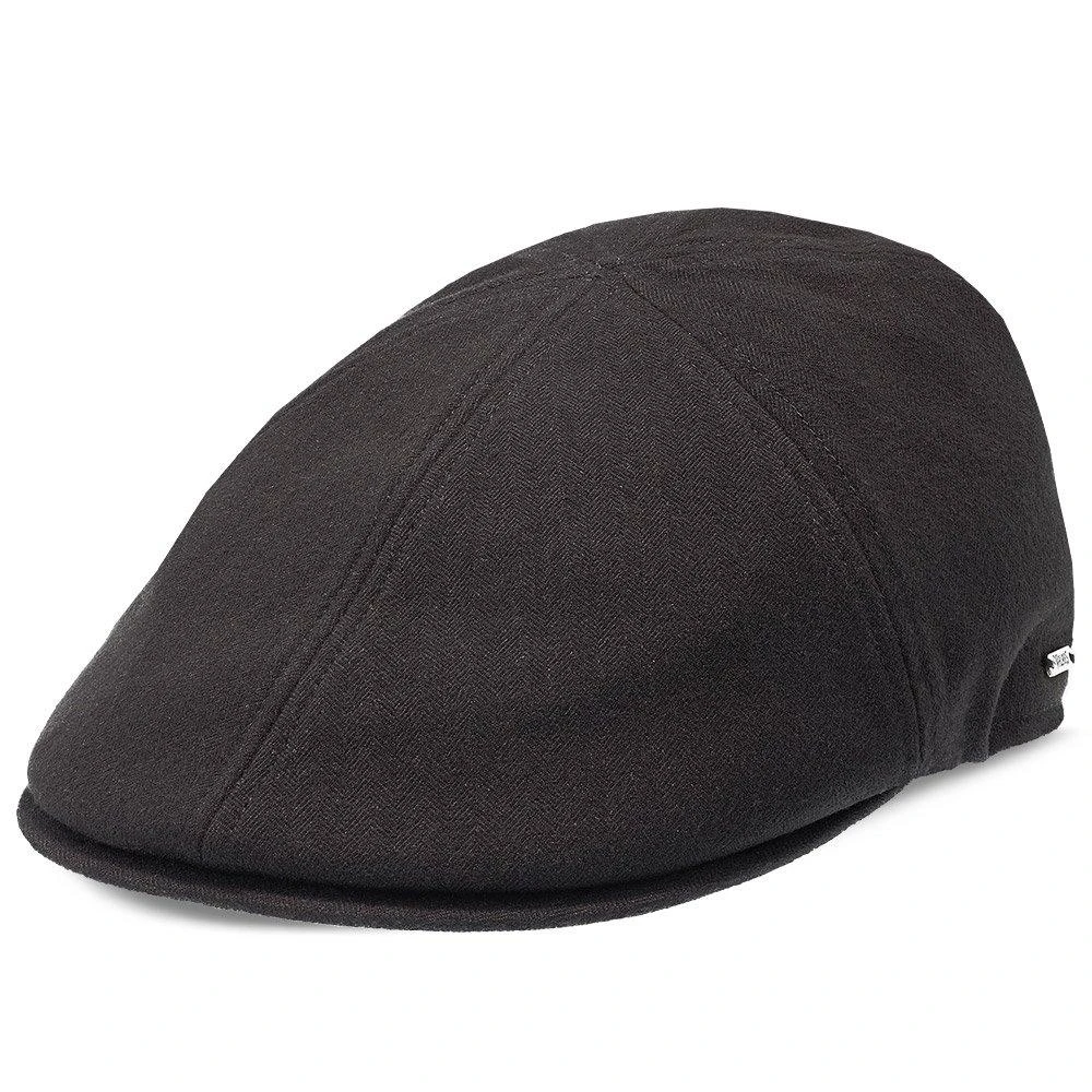 Walrus Hats Luxe Checkmate Duckbill Polyester Flat Cap 1 Walrus Hats Luxe Checkmate Duckbill Polyester Flat Cap