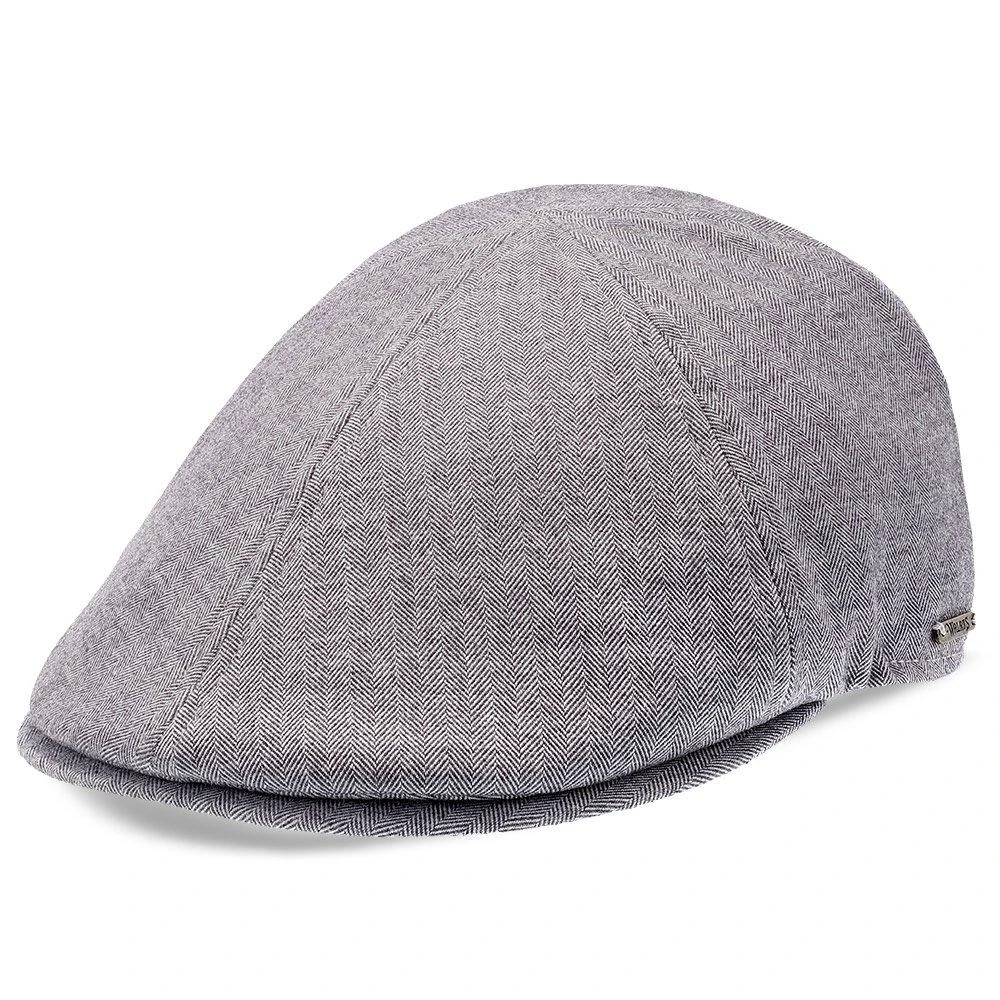 Walrus Hats Luxe Checkmate Duckbill Polyester Flat Cap 3 Walrus Hats Luxe Checkmate Duckbill Polyester Flat Cap - Image 3
