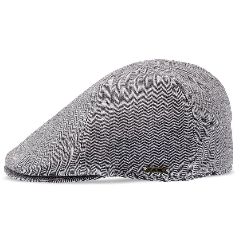 Walrus Hats Luxe Checkmate Duckbill Polyester Flat Cap 14 Walrus Hats Luxe Checkmate Duckbill Polyester Flat Cap - Image 14