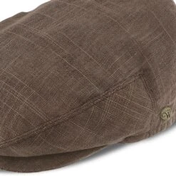 Downtown - Walrus Hats Linen/Cotton Blend Ivy Cap -Hat Shop walrus hats ivy downtown walrus hats mocha linen cotton blend ivy cap hat 16524492767372