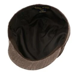 Downtown - Walrus Hats Linen/Cotton Blend Ivy Cap -Hat Shop walrus hats ivy downtown walrus hats mocha linen cotton blend ivy cap hat 16524492832908