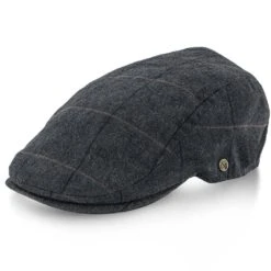 Walrus Hats Main Street Wool Flat Cap 20 Walrus Hats Main Street Wool Flat Cap -Hat Shop walrus hats ivy main street walrus grey tweed plaid herringbone ivy cap hat 16712572829836