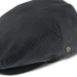 The Blazer - Walrus Hats Navy/Green Houndstooth Polyester Ivy Cap -Hat Shop walrus hats ivy the blazer walrus hats navy green houndstooth polyester ivy cap hat 16708050780300