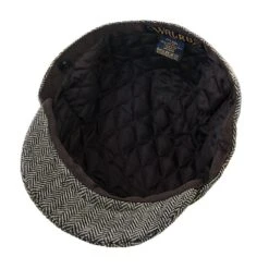 Walrus Hats Tribeca Wool Flat Cap -Hat Shop walrus hats ivy tribeca walrus hats grey tweed patchwork ivy cap hat 16708500324492