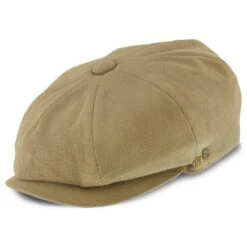 Beckham - Walrus Hats Tan Cotton 8 Panel Newsboy Cap -Hat Shop walrus hats newsboy beckham walrus hats tan cotton 8 panel newsboy cap hat 16524497191052