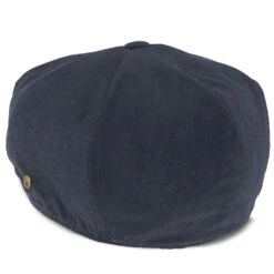 Denim Eight - Walrus Hats Navy Cotton 8 Panel Newsboy Cap -Hat Shop walrus hats newsboy denim eight walrus hats navy cotton 8 panel newsboy cap hat 16524504236172