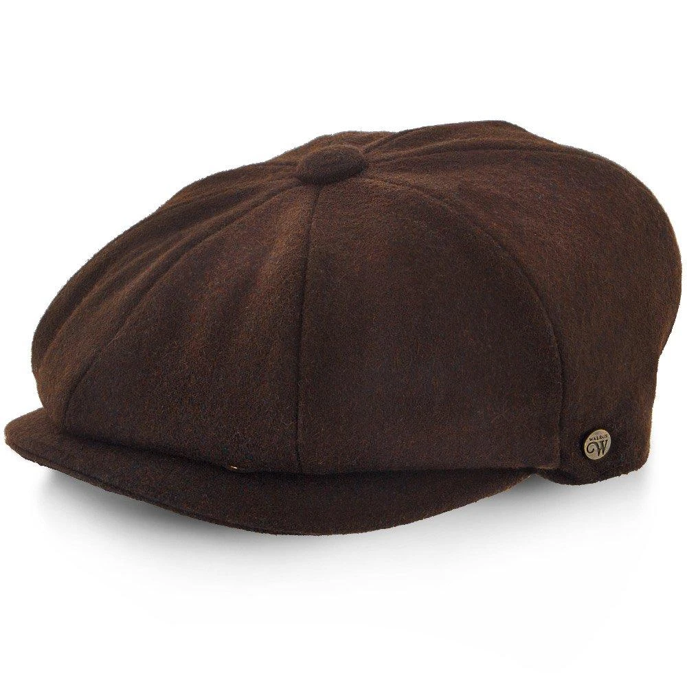 Shelby - Walrus Hat Wool Blend 8 Panel Newsboy Cap 4 Shelby - Walrus Hat Wool Blend 8 Panel Newsboy Cap - Image 4