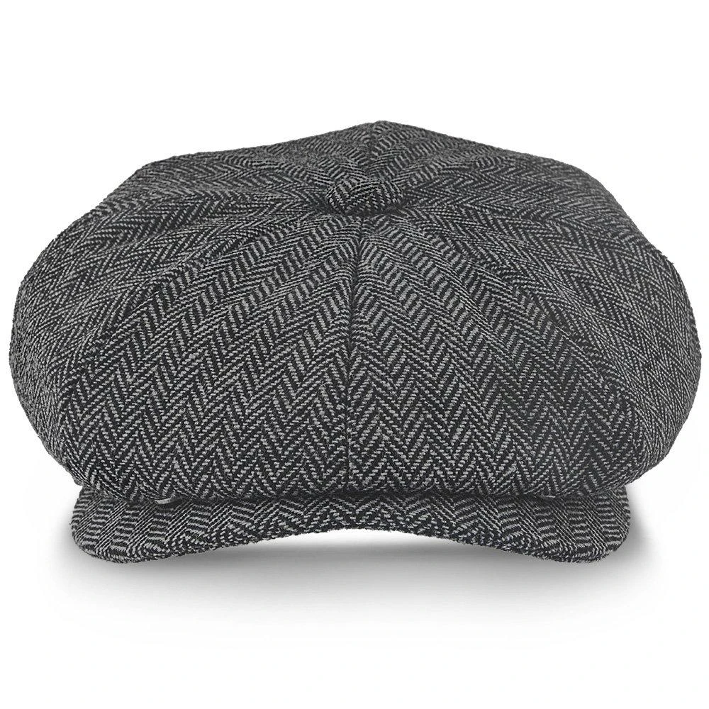Shelby - Walrus Hat Wool Blend 8 Panel Newsboy Cap 16 Shelby - Walrus Hat Wool Blend 8 Panel Newsboy Cap - Image 16