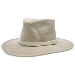 Hat Shop -Hat Shop walrus hats outback boatsman charter walrus hats tan canvas fabric outback hat h7012 hat 16524410257548