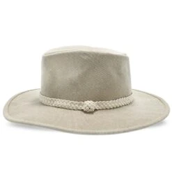 Boatsman Charter - Walrus Hats Tan Canvas Fabric Outback Hat - H7012 -Hat Shop walrus hats outback boatsman charter walrus hats tan canvas fabric outback hat h7012 hat 16524410454156
