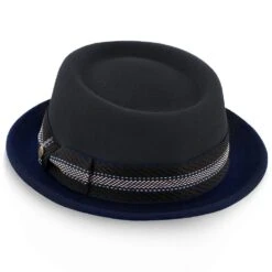 Tribute - Walrus Hats Wool Felt Pork Pie Hat - H7008 -Hat Shop walrus hats porkpie tribute walrus hats wool felt pork pie hat h7008 hat 16524402360460