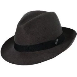 Lascar - Woolrich W5052 Grey Wool Felt Crushable Fedora Hat 7 Lascar - Woolrich W5052 Grey Wool Felt Crushable Fedora Hat -Hat Shop woolrich fedora grey large lascar woolrich w5052 grey wool felt crushable fedora hat hat 16713030238348