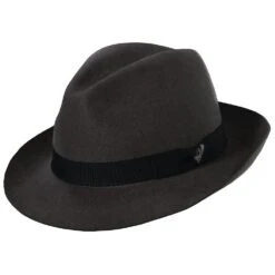 Lascar - Woolrich W5052 Grey Wool Felt Crushable Fedora Hat 6 Lascar - Woolrich W5052 Grey Wool Felt Crushable Fedora Hat -Hat Shop woolrich fedora lascar woolrich w5052 grey wool felt crushable fedora hat hat 16524341837964